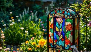 DIY outdoor stained glass projects that can enhance your garden