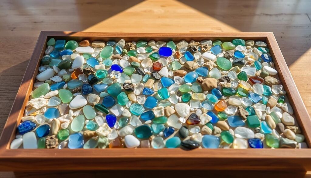 How to Create a Sea Glass Mosaic Tabletop or Tray