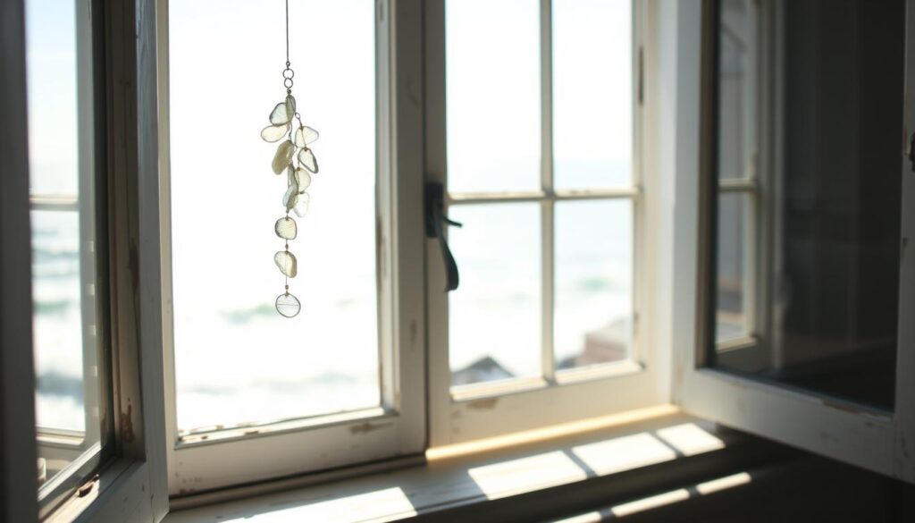 Sea Glass Suncatchers: How to Make a Coastal Window Hanging