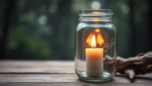 DIY Glass Jar Lanterns: Add Colorful Glow to Your Evenings