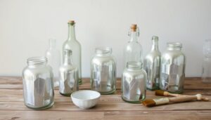 Faux Mercury Glass Tutorial Using Mirror Spray and Vinegar