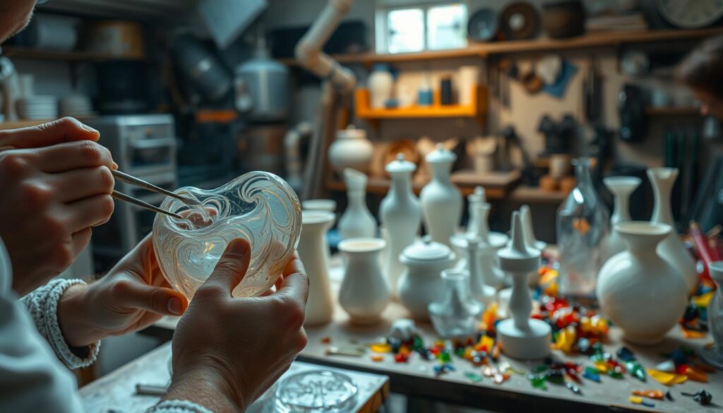 Working with Molds: Shaping Glass with Ceramic and Steel Forms