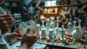 Working with Molds: Shaping Glass with Ceramic and Steel Forms